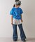 【KIDS】【男女兼用】アソートプリントマルシェTEE