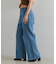 【全骨格カバーできる美脚パンツ】ウエストベルトアソートワイドパンツ