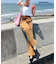 【全骨格カバーできる美脚パンツ】ウエストベルトアソートワイドパンツ