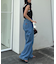 【全骨格カバーできる美脚パンツ】ウエストベルトアソートワイドパンツ