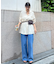 【全骨格カバーできる美脚パンツ】ウエストベルトアソートワイドパンツ
