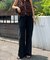 【全骨格カバーできる美脚パンツ】ウエストベルトアソートワイドパンツ