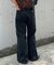 【全骨格カバーできる美脚パンツ】ウエストベルトアソートワイドパンツ