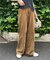 【全骨格カバーできる美脚パンツ】ウエストベルトアソートワイドパンツ