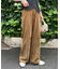 【全骨格カバーできる美脚パンツ】ウエストベルトアソートワイドパンツ