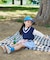 【KIDS】TEE付きで簡単レイヤード！チルデンニットベスト