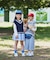 【KIDS】TEE付きで簡単レイヤード！チルデンニットベスト