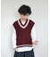 【KIDS】TEE付きで簡単レイヤード！チルデンニットベスト