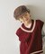 【KIDS】TEE付きで簡単レイヤード！チルデンニットベスト