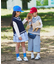 【KIDS】TEE付きで簡単レイヤード！チルデンニットベスト