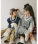 【KIDS】TEE付きで簡単レイヤード！チルデンニットベスト