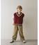 【KIDS】TEE付きで簡単レイヤード！チルデンニットベスト