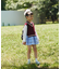 【KIDS】TEE付きで簡単レイヤード！チルデンニットベスト