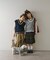 【KIDS】TEE付きで簡単レイヤード！チルデンニットベスト