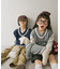 【KIDS】TEE付きで簡単レイヤード！チルデンニットベスト