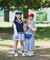 【KIDS】TEE付きで簡単レイヤード！チルデンニットベスト