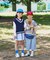 【KIDS】TEE付きで簡単レイヤード！チルデンニットベスト
