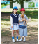 【KIDS】TEE付きで簡単レイヤード！チルデンニットベスト