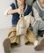 【KIDS】TEE付きで簡単レイヤード！チルデンニットベスト