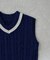 【KIDS】TEE付きで簡単レイヤード！チルデンニットベスト