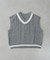 【KIDS】TEE付きで簡単レイヤード！チルデンニットベスト