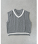 【KIDS】TEE付きで簡単レイヤード！チルデンニットベスト