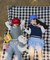 【KIDS】TEE付きで簡単レイヤード！チルデンニットベスト