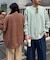 【ロングシーズン着回し】【ユニセックス】ヴィンテージ切り替えスウェット