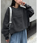 【ロングシーズン着回し】【ユニセックス】ヴィンテージ切り替えスウェット