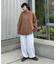 【ロングシーズン着回し】【ユニセックス】ヴィンテージ切り替えスウェット