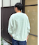 【ロングシーズン着回し】【ユニセックス】ヴィンテージ切り替えスウェット