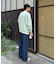 【ロングシーズン着回し】【ユニセックス】ヴィンテージ切り替えスウェット