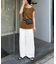 シアーフロッキーカラーフレンチトップス
