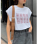 梨地フレンチスリーブアソートプリントTee
