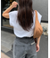 梨地フレンチスリーブアソートプリントTee
