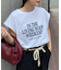 梨地フレンチスリーブアソートプリントTee