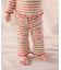 【BABY】【Qinn】ボーダーリブレギンスパンツ