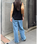 2WAYメランジメッシュニットベスト