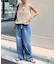 2WAYメランジメッシュニットベスト