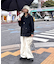 【ユニセックス】レザーカラーウエスタンデニムジャケット/セットアップアイテムあり