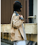 【ユニセックス】レザーカラーウエスタンデニムジャケット/セットアップアイテムあり