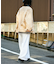 【ユニセックス】レザーカラーウエスタンデニムジャケット/セットアップアイテムあり