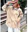 【ユニセックス】レザーカラーウエスタンデニムジャケット/セットアップアイテムあり