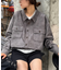 【UNISEX】レザーシャツジャケット