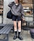 【UNISEX】レザーシャツジャケット