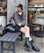 【UNISEX】レザーシャツジャケット