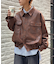 【UNISEX】レザーシャツジャケット