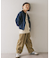 【KIDS】【男女兼用】袖取り外しワークジャケットアウター