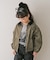 【KIDS】【男女兼用】袖取り外しワークジャケットアウター