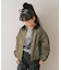 【KIDS】【男女兼用】袖取り外しワークジャケットアウター